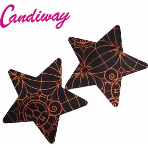 Sexy women nipple covers Star Adhesive Nipple Covers Pads Body Breasts Stickers Disposable Milk Paste Anti Emptied The Chest