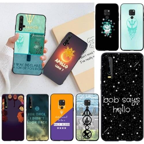 CUTEWANAN Percy Jackson Customer High Quality Phone Case for Huawei P40 P30 P20 lite Pro Mate 20 Pro P Smart 2019 prime