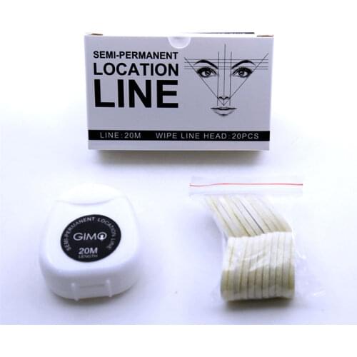 1PC Mapping String Pigment Microblading Accessories Brow Thread 20M Line For Eyebrow Makeup Supplies No Ink