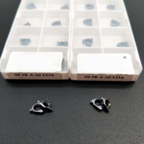 10pcs 08IR A55 LDA 08IR A60 LDA High quality Small bore internal thread insert FOR Dedicated-steel, stainless steel