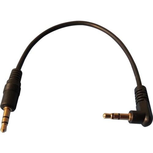 20cm 3.5mm Mini Stereo Cable 3-poles Gold-plated