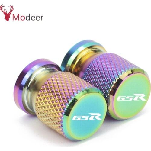 2020 For SUZUKI GSR 750 600 400 GSR400 GSR600 GSR750 2017 2018 2019 Motorcycle Accessories Wheel Tire Valve caps Airtight Covers