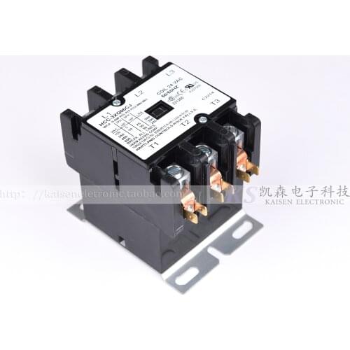 24V 60A HCC-3XQ06CJ Hartland Controls UL American three-phase AC contactor