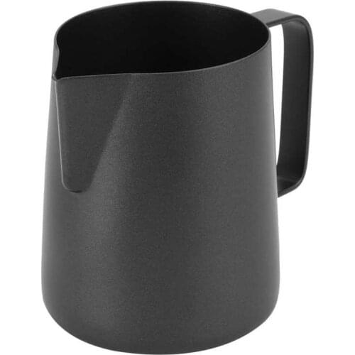 350ML Black Coffee Latte Cup Coffee Art Pitcher Latte Milk Frothing Cup Pitcher Coffee Making Tool Office Coffee Shop Supplies