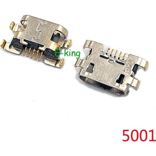 50-500PCS For Alcatel 1V 2019 5001 5001D 5001A USB Charging Port Connector Plug Socket Dock