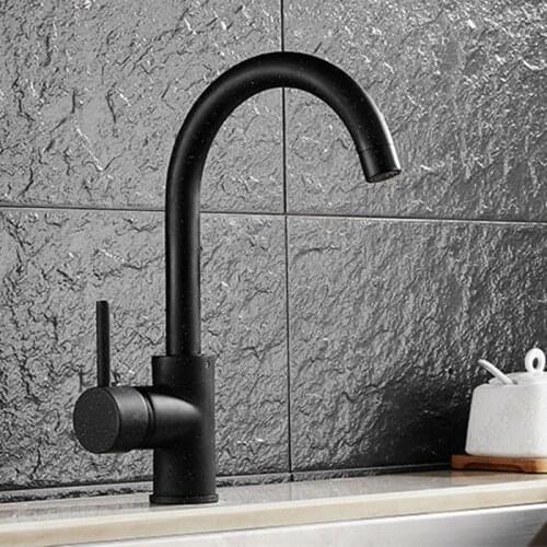 Free shipping Luxury Oil rubbed kitchen sink mixer tap by solid brass kitchen mixer tap and deck mouted kitchen water tap
