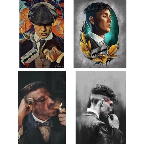 Peaky Blinders Diy Diamond Painting Accessories Movie Film Mosaic Cross Stitch Kit Handmade Crafts Paint Adults Home Decor