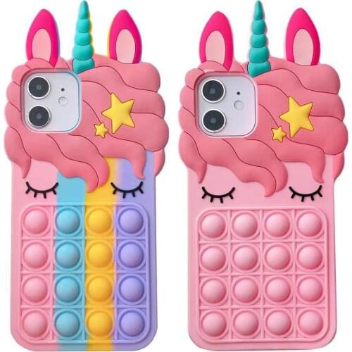 Super Cute Cartoon Bear Pendant Phone Case for Iphone 11 12 Pro MAX Mini X XS XR SE 6 7 8 Plus Soft Shockproof Back Cover Kids