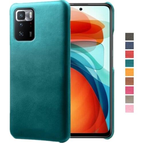 For Xiaomi Poco X3 GT F3 X3Nfc M3 Funda Luxury Slim Vegan Leather Business Case For Xiomi Mi 11 Ultra Lite 5G 11i 11X Pro Cover