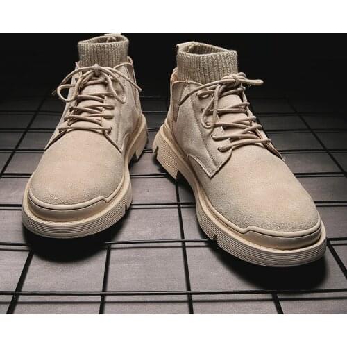 Goth coturno vintage rubber casual high home genuine for heel botas Winter suede summer cowboy ankle boots ANKLE chelsea top