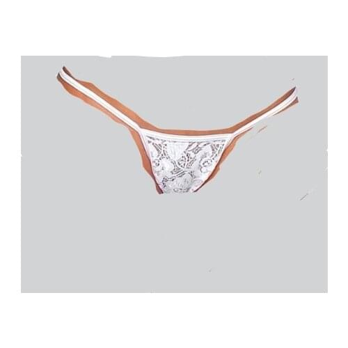 LOOK FOR YOUR WONDERFUL NIGHTS WITH ITS STUNNINGWOMENS ELEGANT LINGERIE White Lace Thong FREE SHIPPING