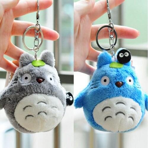 Totoro Doll New On Super Kawaii 10CM My Neighbor Totoro Plush Stuffed Toy Key chain Plush Toys