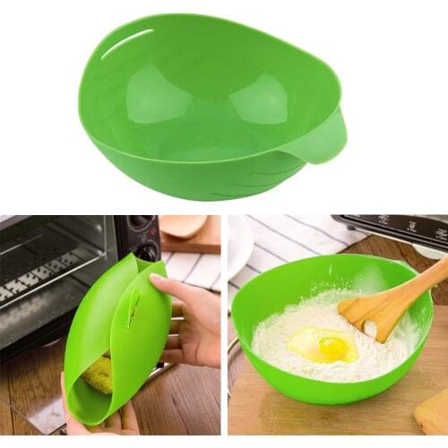 Multifunction Silicone Folding Bowl Fish Steam Egg Roaster Bread Baking Bowl for Microwave Oven Reuseable Cooking Bowl Kitchen