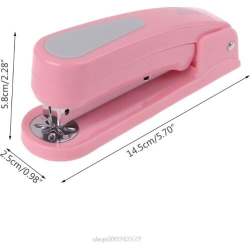 360 Degree Rotary Stapler 2-25 Sheets A4 Paper Capacity Bookbinding Machine Manual Binding Supplies Jy6 21 Dropship