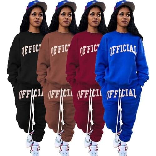 Plus Size Two Piece Sets Lounge Wear Hoodie Long Sleeve Tops and Sweatpants Tracksuits Joggingpak Dames Wholesale Dropshipping