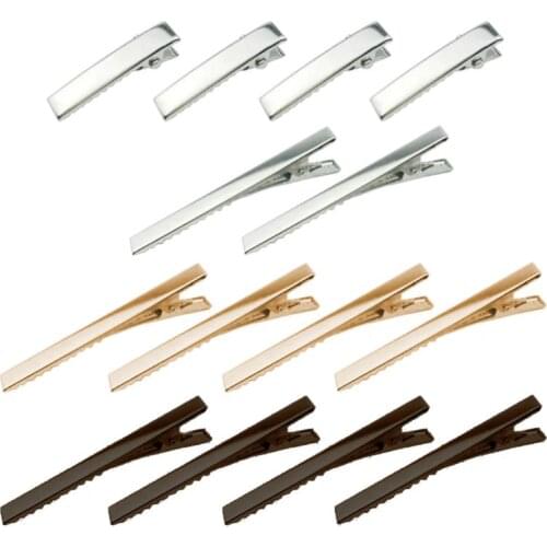 Handmade Acrylic Resin Hair Barrettes Resin Mold Geometric Shape Alligator Hair Clips UV Epoxy Resin Mold Jewelry Tools W0YA