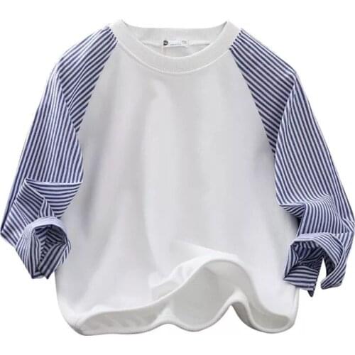 2021 New Spring Autumn Baby Sweatshirts Clothing Boy Girl Fashion Sweatshirt Cotton O-Neck Long Sleeve Sweatshirts Kid Clothes