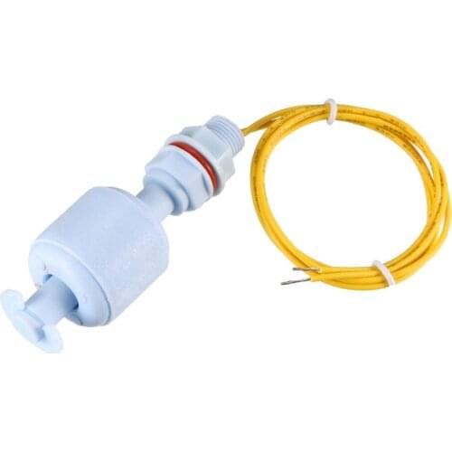 UXCELL 1PCS PP Float Switch 67mm Fish Tank Vertical Liquid Water Level Sensor Plastic Blue for Electronic Electrical Chemical