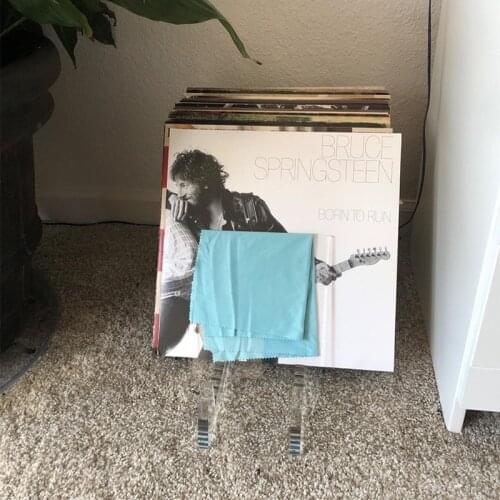 Vinyl Record Storage Holder Acrylic Music Albums Multifunctional Display Stand in This Modern Portable Rack Unit XHC88