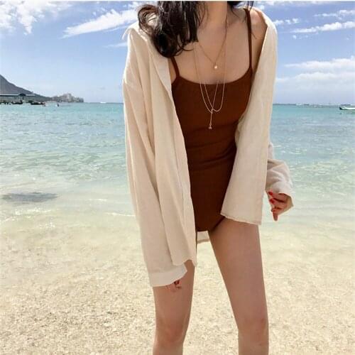 2021 Red Halter Underwire Gathered One Piece High Waist Women Swimsuit Girl Swimwear Beach Swim Wear Suit Bathing Suit for Girl