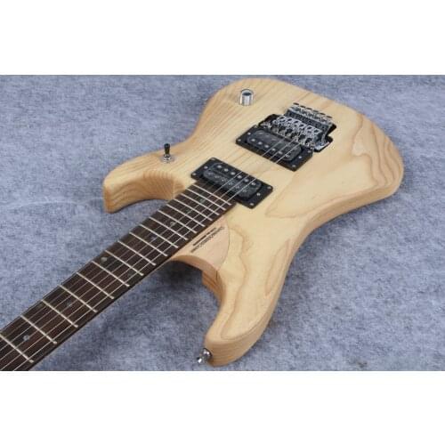 Free shipping, six-string electric guitar silver hardware, factory in China