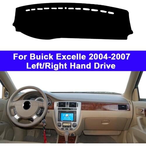 Car Dashboard Cover DashMat Carpet Cape For Buick Excelle 2004 2005 2006 2007 RHD LHD Console Protector Sun-Shade Auto Non-slip