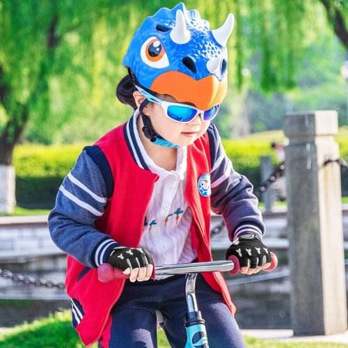 ROCKBROS Childrens Cycling Gloves Half-finger Summer Bicycle Balance Wheels Slide Kids SBR Shockproof Gloves Riding Equipment