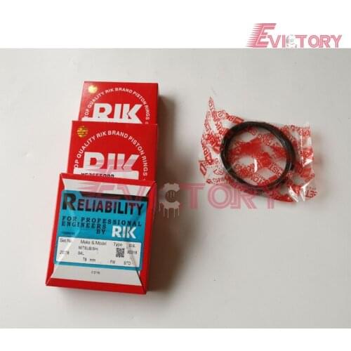 For MITSUBISHI S3L-2 S3L2 overhaul kit valve guide seat piston ring gasket overhaul kit