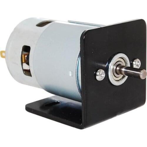 Electric Motor 775 DC Motor High Speed 12V/24V With Seat Mounting Bracket Brush Small Sawing Machine for DIY Parts Circular Saw