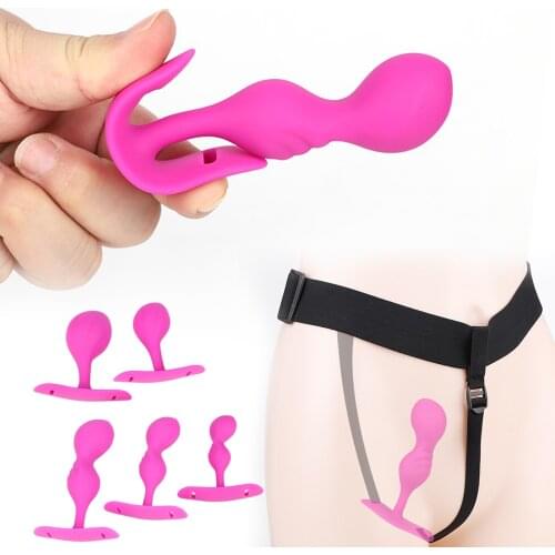Erotic Toy Wearable Anal Plug Private Good For Men And Women Toys for Adults Plug Anal Sex Silicone Butt Plug G-Spot Sex Toy