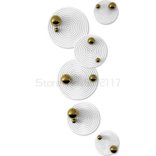 Background wall wall decoration pendant modern light luxury restaurant decoration porch wall decoration wall decoration