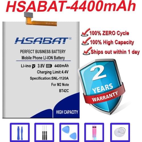 HSABAT Meizu M2 Note Phone Batteries