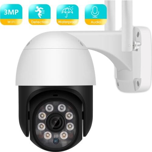 BESDER 3MP PTZ Wifi Camera IP Outdoor AiHuman Detect Audio HD Security CCTV Camera Color Night Vision 2MP Wireless IP Camera P2P