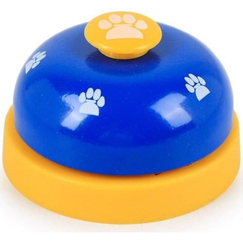 Footprint Ring Dog Bells For Teddy Puppy Pet Call Pet Training Ring Dog Training Bell Called Dinner Small Bell