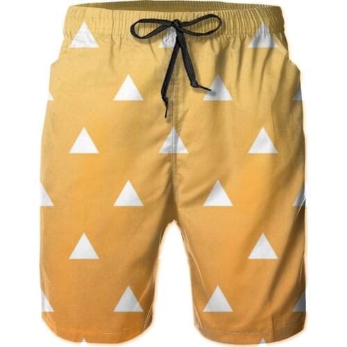 2021 New mens swimming trunks Demon Slayer swimming board shorts beach running shorts Surfing shorts swimsuit beach pants