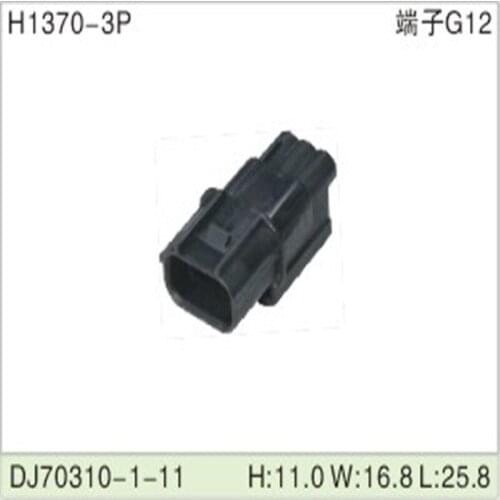 Free shipping 500pcs DJ70310-1-11 1mm 3Pin AMP Car Electrical Wire Connectors for AUdi,VW，BMW，Honda，Toyota，Ford，Mitsubishi