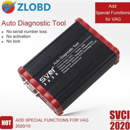 SVCI 2020 ABRITES Commander Diagnostic Scanner Odometer Correction Key Programmer ForBMW ForVAG Com Special Feature Update