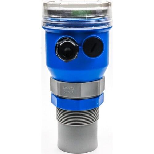 20m Long Range Ultrasonic Fuel Level Sensor Waste Ultrasonic Oil Level Transmitter 24v Power Supply