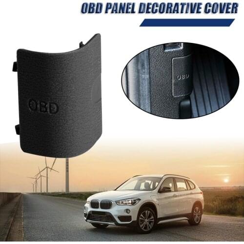 Protective Shell Casing Diagnostic System 51439190686 for BMW F25 X3 F26 X4 OBD Plug Cover Kick Panel Trim Cap