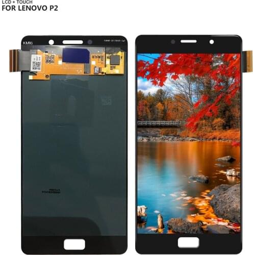 5.5" LCD For Lenovo Vibe P2 P2c72 P2a42 LCD Display Touch Screen Digitizer Glass Sensor Assembly + Free Tools