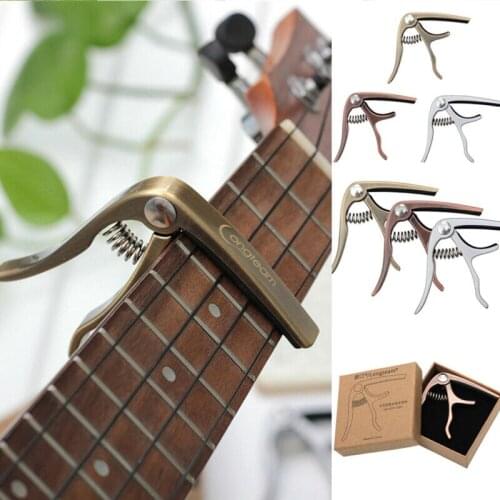 1Pc Electric Acoustic Bass Ukulele Capo Tune Clamp Trigger Musical Instrument Accessories