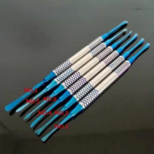 1pcs eriosteum separator 1-6# Dentistry Scraper Mouth Scraper Dental instruments Dental tools