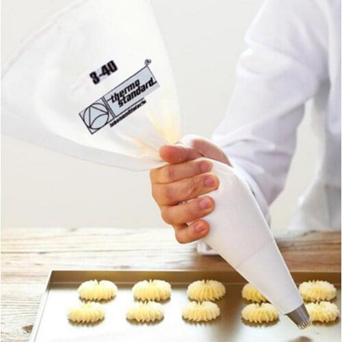 100% Cotton Icing Piping Cream Pastry Bag Reusable Cooking Cake Decorating Pastry Bag Kitchen Baking Tools 35/40/46 cm