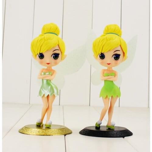 16cm 2styles Q Posket Figure Toys Princess Kawaii Beauty With Base PVC Figure Doll Toys