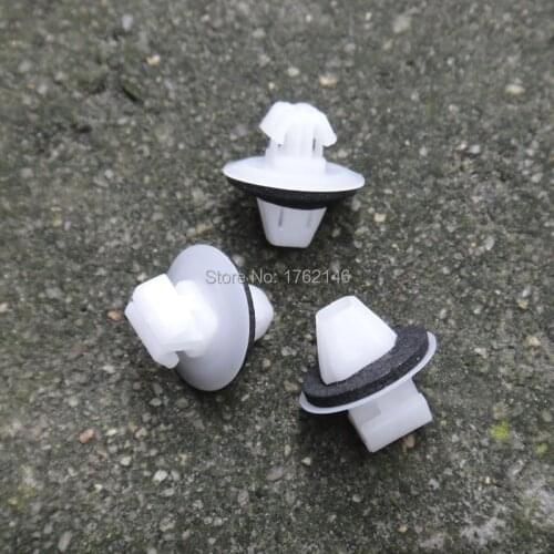 20PCS Nylon Rocker Panel Moulding Retainer Clip Sealer 90467-11063 For Pontiac Vibe RAV4 Previa Car Clips