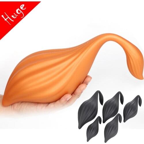 Sex Shop Anal Plug Expansion Big Butt Plug Huge Tail Soft Silicone Famale Masturbator Prostate Massager Sex Toys For Men Woman