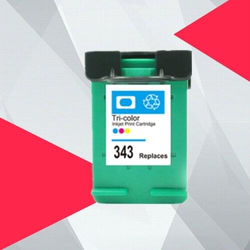 Color 338XL 343XL Remanufactured Ink Cartridge Replacement for HP 338 343 for HP338 Deskjet 5740 6520 6540 6840 Photosmart 8150