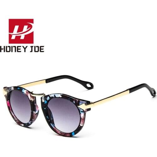 Kids Stylish Cat Eye Sunglasses Vintage Shades Eye Glasses Students Girls Boys Children Party Eyewear Outdoor Fashion UV400