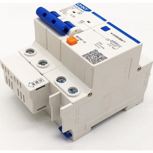 CHINT Residual Current Operated Circuit Breaker NXBLE-32 2P C6A 10A 16A 20A 25A 32A 30mA 6KA RCBO