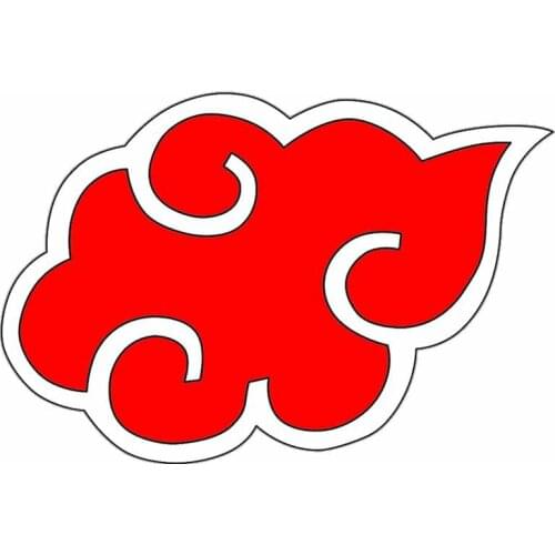 Creative and Lovely Red Cloud Car Stickers PVC Personality Fashion Auto Body Windows Exquisite Decals Waterproof Decoration